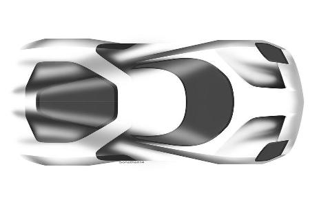 Ford GT - Supersportwagen - Entwicklung - frhe Skizzen