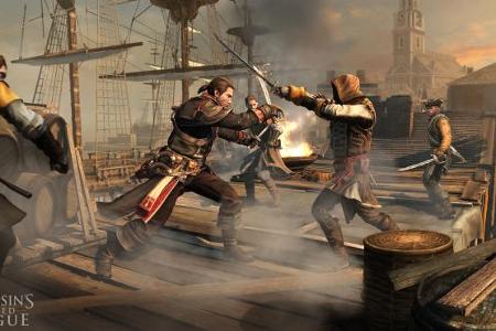 Templer gegen Assassinen in Assassin's Creed: Rogue.