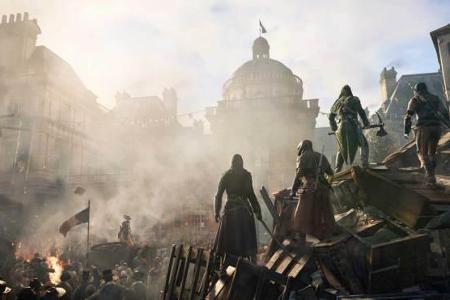 Coop-Charaktere in Assassin's Creed: Unity.