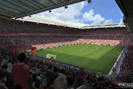 Old Trafford in PES 2015.