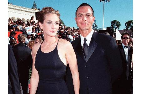 Es könnte auch gestern gewesen sein: Julia Roberts im September 1999 mit ihrem damaligen Freund Benjamin Bratt.