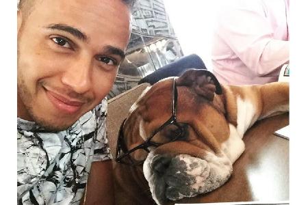 Eigentlich könnte man meinen, dass Lewis Hamilton (32) seine Freizeit mit schnellen Autos verbringt, aber der Formel-1-Star ...