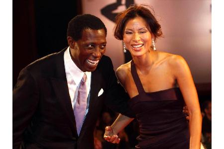 Seit 2003 ist der einstige Action-Held Wesley Snipes mit der Malerin Nakyung 