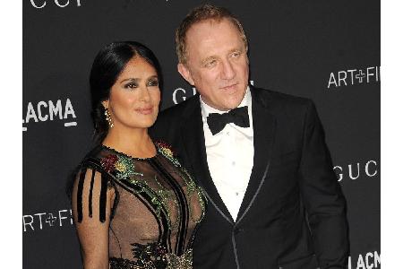 Sie gehört zu den schönsten Frauen der Welt: die mexikanische Schauspielerin Salma Hayek. 2009 gab sie dem französischen Ges...