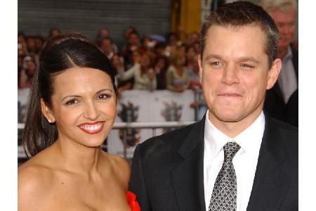 Mit Hollywood-Star Matt Damon hat die argentinische Schönheit Luciana Bozán Barroso das große Los gezogen. Sie sind seit 200...