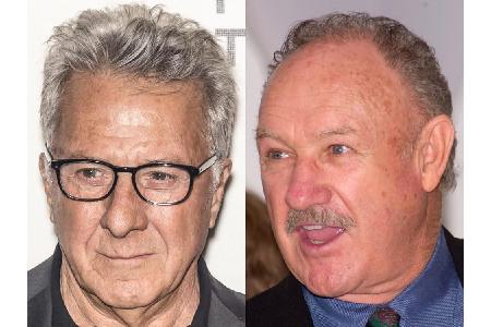 Die Schauspielhelden Dustin Hoffman (79) und Gene Hackman (87) wohnten in den Swinging Sixties gemeinsam in New York. Sie le...