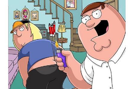 Peter Griffin steht Homer in nichts nach. Der Held aus der Serie 