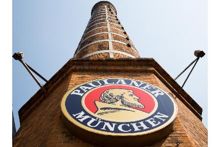 Dieser Turm steht nicht wie man irrtümlich annehmen könnte in München, sondern in Shanghai. In drei verschiedenen Paulaner-R...