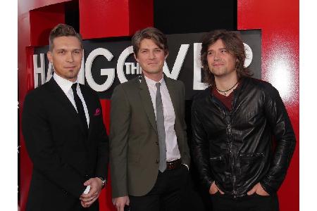 Taylor Hanson (Mitte) wurde zusammen mit seinen Brüdern Isaac (36) und Zac (31) mit der Single 