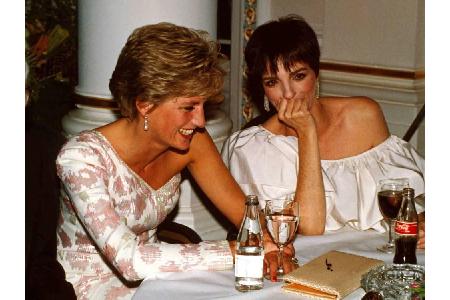 Broadway-Star Liza Minelli traf die britische Prinzessin anlässlich ihres Films 