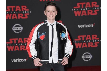 Mit Noah Schnapp (13)...
