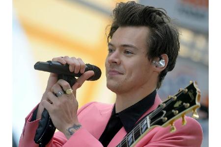 Der neue Look von Sänger Harry Styles (23) kam bei der 