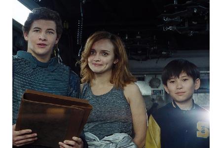 Im Jahr 2045 ist die reale Welt nur schwer zu ertragen. Wirklich lebendig fühlt sich Wade Watts (Tye Sheridan, l.) und die a...