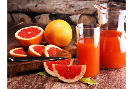 Wem Zitronen zu sauer sind, kann auch zu Grapefruits greifen. Sie lassen sich besser verspeisen und sind ein erfrischender H...