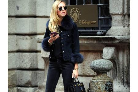 Der möglicherweise tragbarste Trend des Jahres: Dark Denim! Star-Bloggerin Chiara Ferragni trägt den Look schon und beweist,...