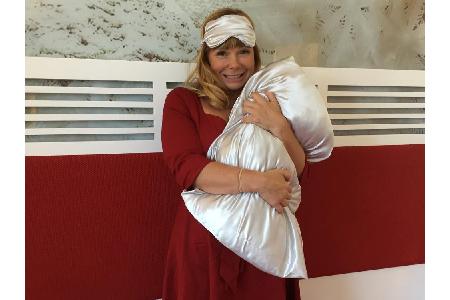 Schauspielerin Sandra Steffl braucht guten Schlaf: 