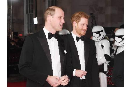 Die Prinzen Harry (33) und William (35) hätten in 
