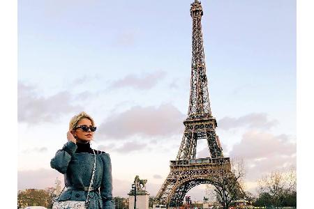 Wenn jemand posieren kann, dann Instagram_Star Caroline Daur (22). Für eine Fashion-Show von Designer Valentino war die Mode...