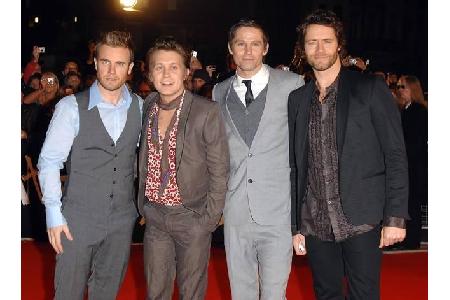 ...wie sich treue Fans erinnern werden, ist es nicht die Originalbesetzung von Take That, die derzeit durch die Lande zieht....