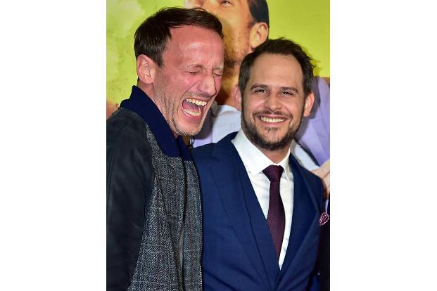 ...aber auf dem roten Teppich ebenso gut wie in den Kiffer-Filmen funktionierte, war das ungebändigte Lachen der Darsteller....