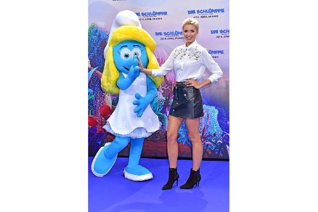 Wenn Lena Gercke eine Rolle in 'Die Schlümpfe - Das verlorene Dorf' übernimmt, dann natürlich die mit dem wunderschön klinge...