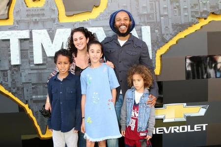 ...seine Enkel wäre Reggae-Legende Bob Marley sicherlich stolz gewesen: Mit seiner Frau Orly hat Ziggy Marley vier Kinder, d...