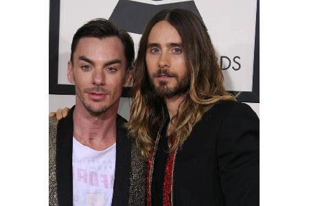 ..das diese zwei Herren ebenfalls füreinander tun? Jared Leto hat seinen Bruder Shannon als Schlagzeuger in der Band 30 Seco...