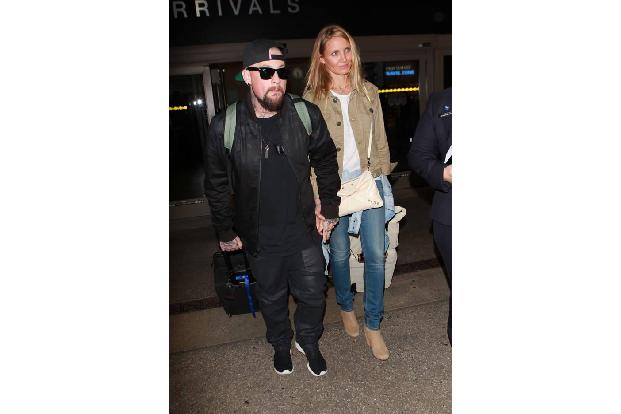 ...während sie sich zurückzog, trat ein Mann in ihr Leben: Sänger Benji Madden. Er und Cameron heirateten nach nur wenigen M...