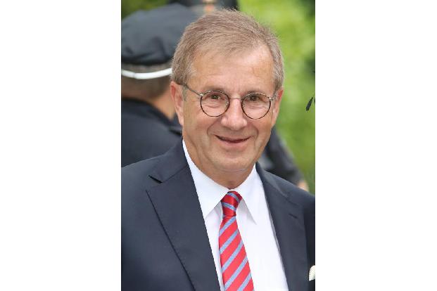...Nachrichtensprecher Jan Hofer kamen in schicker und für einen royalen Besuch passender Kleidung, um mit Prinzessin Anne v...
