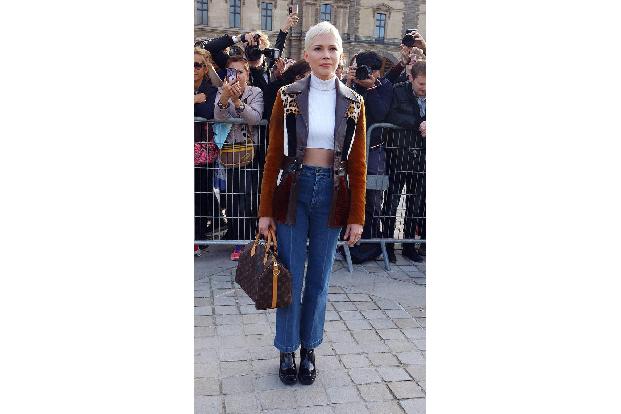 ...Gleiche gilt für Schauspielerin Michelle Williams. Als Testimonial für das französische Modehaus Louis Vuitton stand es a...