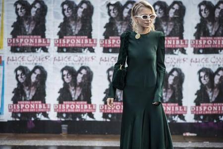 ...war nicht die einzige Modenschau, die Caro im Rahmen der Paris Fashion Week besuchen durfte. Auch der kolumbianische Desi...