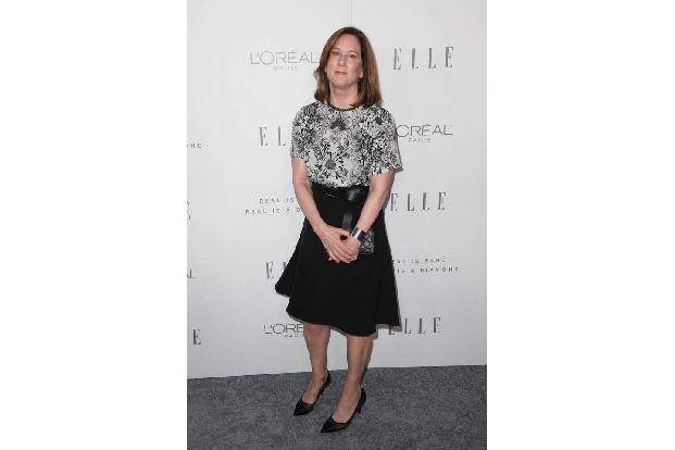 ...Filmproduzentin Kathleen Kennedy nutzte die Preisverleihung für weise Worte: 