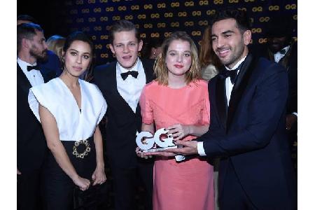 ...Schauspieler so gut, dass sie für die 'Fack ju Göhte'-Trilogie einen GQ-Award bekamen. Gizem Emre, Max von der Groeben, J...
