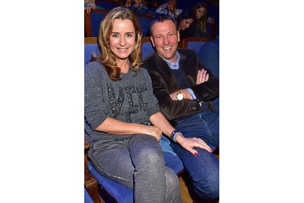 ...haben Bettina und Michael Cramer zwar schon gesorgt - aber wo versteckten sich die süßen Zwillinge des Paares bei der Pre...