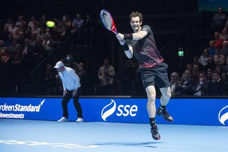 ...aber nicht deshalb besonders, weil Andy Murray das erste Mal nach seinem Karriereende im Juli dieses Jahres auf dem Platz...