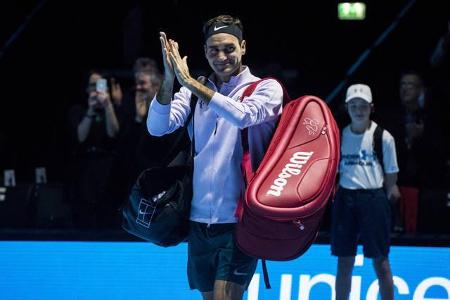 ...gereicht hat es für den Briten letztendlich nicht: Roger Federer gewann das Duell mit 6:3, 3:6 und 10:6 im Match-Tiebreak...