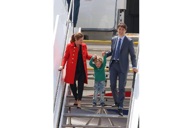 ...der Kanadier Justin Trudeau samt Familie. Neben Kanada und der EU zählen Argentinien, Australien, Brasilien, die Volksrep...
