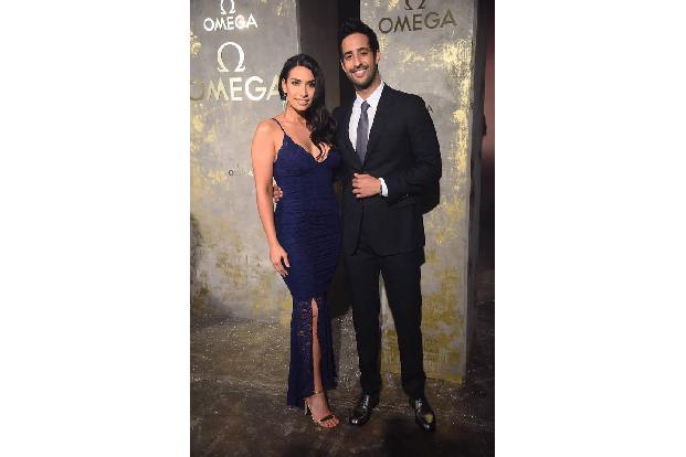 ...Sami Slimani kam in Begleitung seiner schönen Schwester Lamiya Slimani. Beide setzten auf ein sehr elegantes Outfit und s...