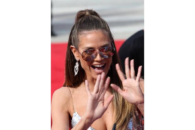 ...die großartige Heidi Klum, die bei der Staffel-Premiere von 'America's Got Talent' vollkommen aus dem Häuschen war vor Fr...