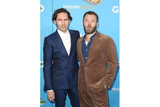 ...präsentieren diese beiden hier: Nash und Joel Edgerton. Während Nash bei 'Gringo' Regie führte, spielte Joel den Geschäft...
