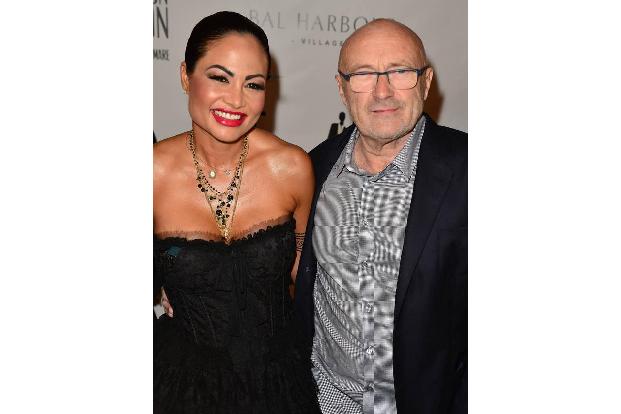 ...haben auch Orianne Cevey und Phil Collins, die sich 2008 scheiden ließen, bevor sie sechs Jahre später wieder zueinander ...