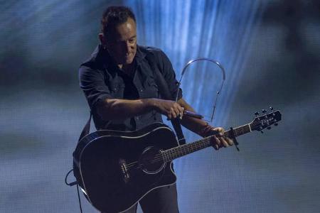…bleiben in den USA: Rock-Ikone Bruce Springsteen war nicht bereit, seinen Track ‘Born in the USA’ für Ronald Reagans Wahlka...