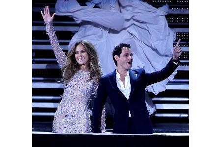 ...ihrem Ex-Mann Marc Anthony, mit dem Jennifer 2008 die Zwillinge Max und Emme willkommen hieß. Die beiden vertragen sich s...