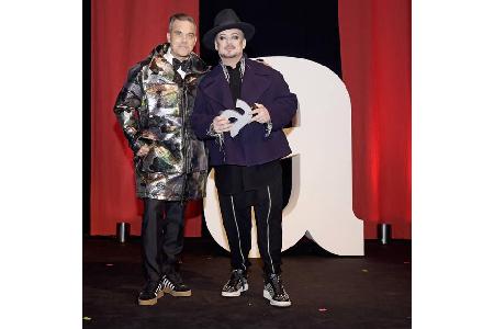 ...wurde für sein Lebenswerk mit dem Music Icon Award ausgezeichnet. Boy George habe sein ganzes Leben gegen Stereotype gekä...