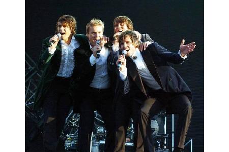 ...eben gemeinsam mit ihren Idolen alt. Auch Take That ließen ihr Publikum elf Jahre warten, bevor sie 2006 wieder auf Tour ...