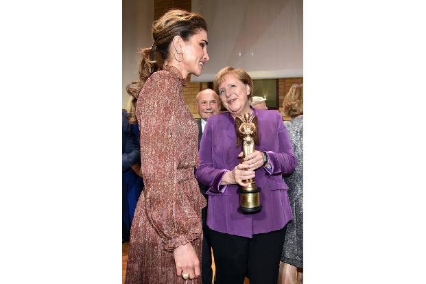 ...die Goldene Victoria, ein Abbild der römischen Göttin des Sieges. Die Ironie angesichts der aktuellen Wahlverluste der vo...