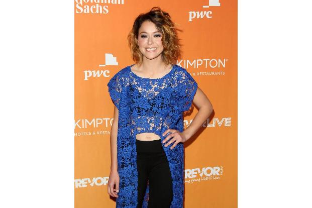 ...Tatiana Maslany, die die Hauptrolle in der Scifi-Serie 'Orphan Black' übernommen hat. Sie spielt darin die Waise Sarah, d...