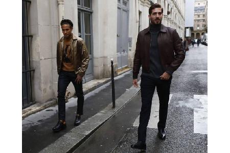 ...die etwa alle verschlafen? Nein! Die Fußballer Neymar und Kevin Trapp fanden sich beispielsweise schon in der Modemetropo...