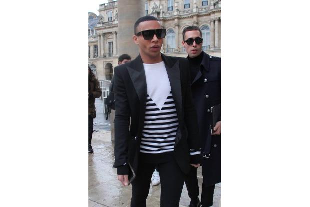 ...Olivier Rousteing von Balmain sind auch bereits da. Ein paar Hollywoodstars braucht es für eine erfolgreiche Fashion Week...