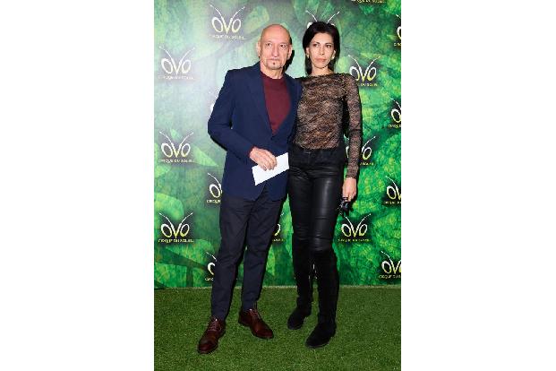 ...Sir Ben Kingsley mit Ehefrau Daniela Lavender. Die aktuelle Show des Cirque du Soleil sollte anscheinend auch auf dem...